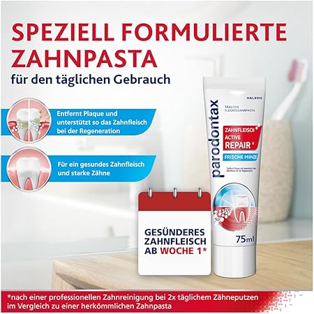 Parodontax Active Gum Repair Toothpaste with Fluoride