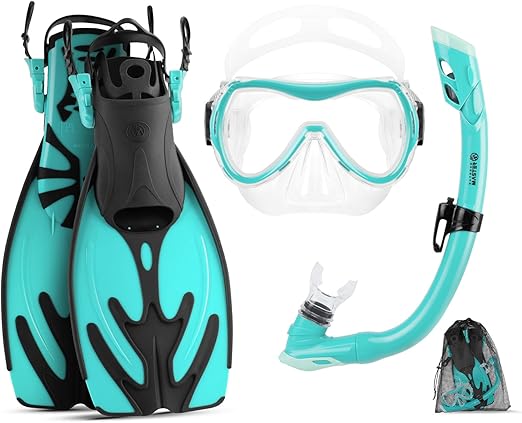 OutdoorMaster Marlin 스노쿨링 세트