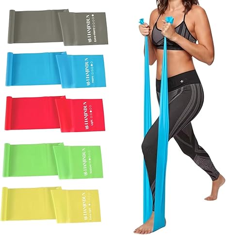 5 Pcs Professional Resistance Bands