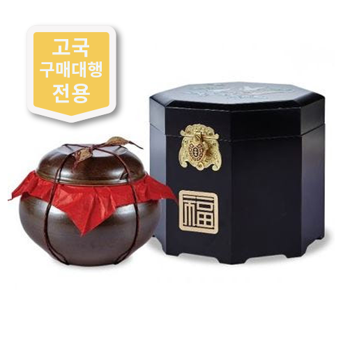 안동제비원 전통 찹쌀고추장 1kg 선물세트 (항아리, 자궤포장