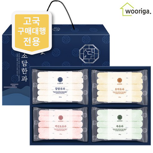 우리가스토리 소담한과 유과 선물세트 1호