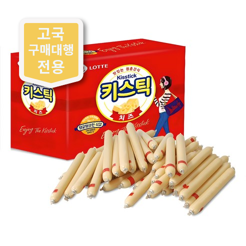 키스틱 치즈맛 소시지, 1.5kg, 1개