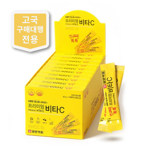 일양약품 프리미엄 비타C, 40g, 10개