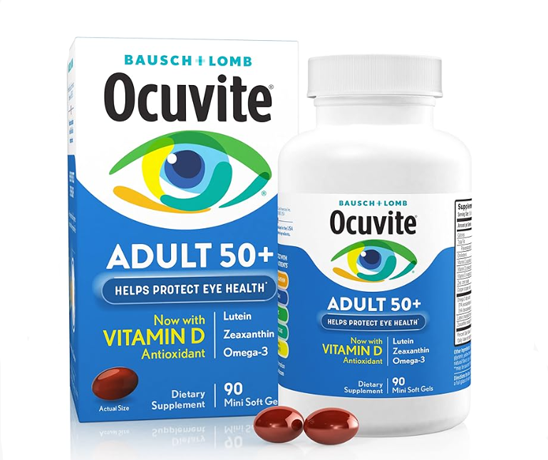 Ocuvite 50+ Eye Vitamin & Mineral Supplement