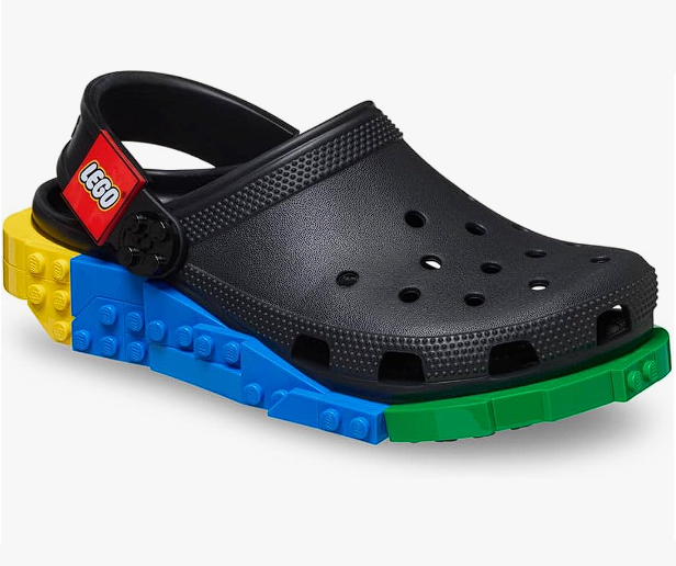 Crocs Unisex-Adult Classic LEGO System Clogs, LEGO Shoes for Women and Men