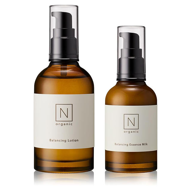 Power Up Emulsion N Organic Basic Skin Care Set (Lotion, New Emulsion), Approx. 2 Months Supply, Moi