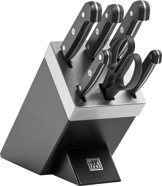 ZWILLING Gourmet Self-Sharpening Knife Block, Made in Germany