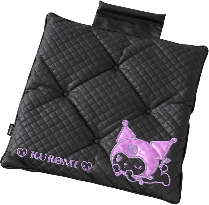 Sanrio KT591 Seiwa Chrome Seat Cushion, Quilted, Size: 17.7 x 17.7 inches (45 x 45 cm), Seat Cushion